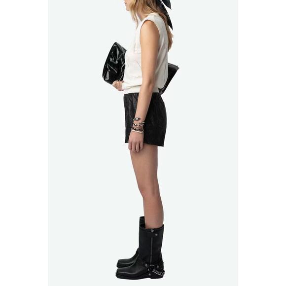 Zadig & Voltaire Emmyl Wings Sweater Tank in Ecru M - Picture 2 of 5